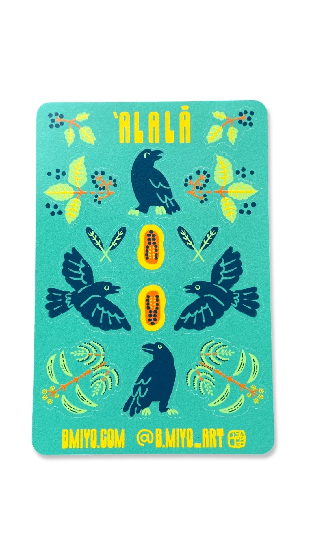 B. Miyo Art Sticker Sheets | Native Books