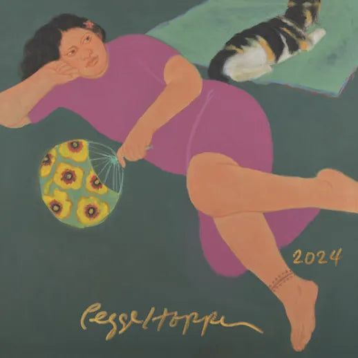 Pegge Hopper 2024 Calendar Native Books
