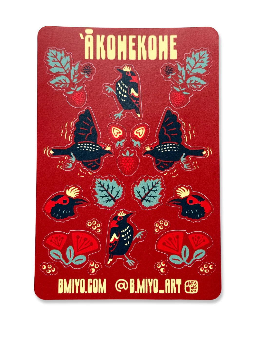 B. Miyo Art Sticker Sheets | Native Books