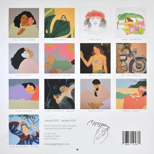 Pegge Hopper 2023 Calendar