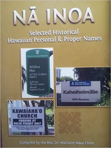 Nā Inoa: Selected Hawaiian Personal and Proper Names