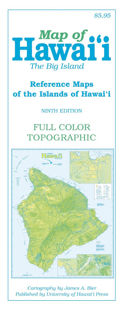 Map of Hawaiʻi Big Island