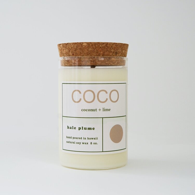 Hale Plume Candle - Coco