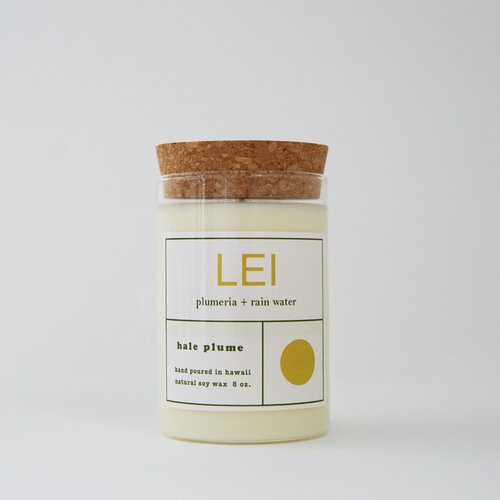 Hale Plume Candle - Lei