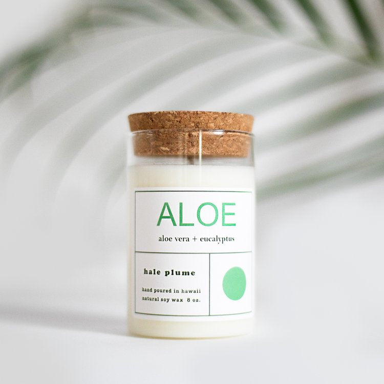 Hale Plume Candle - Aloe