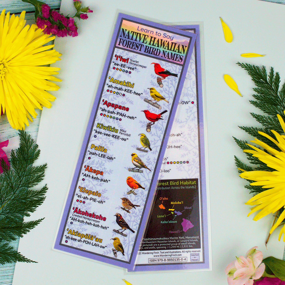 Hawaiian Bird Name Pronunciation and Field Guide Native Books