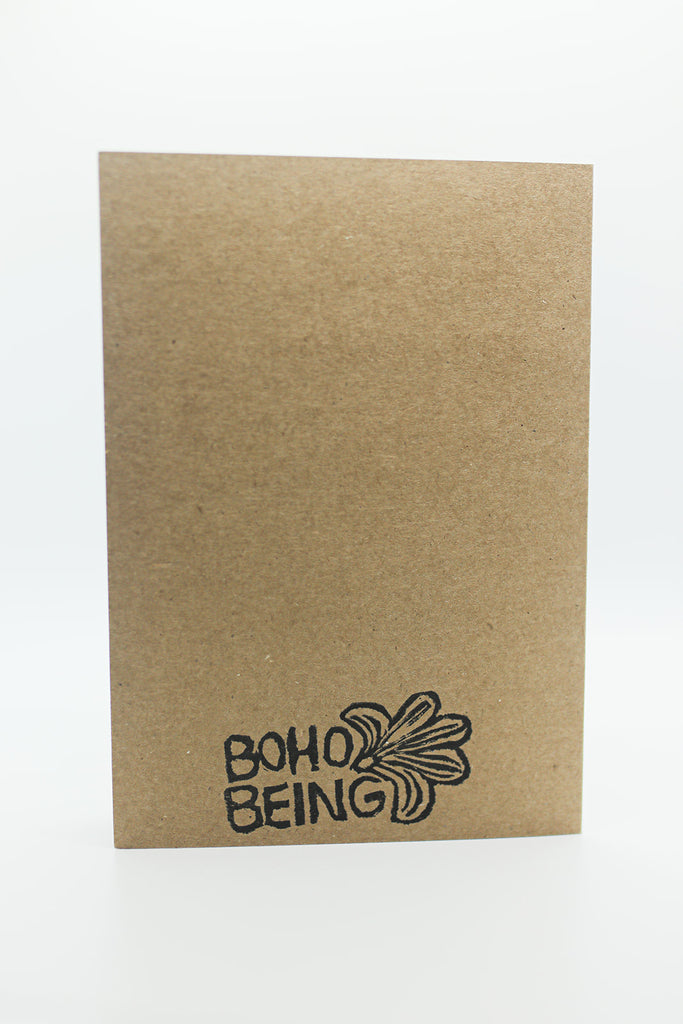 Boho Being Single Card